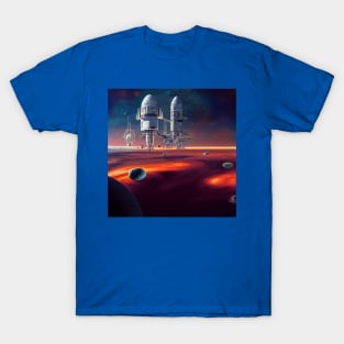 Interplanetary Spaceport T-Shirt